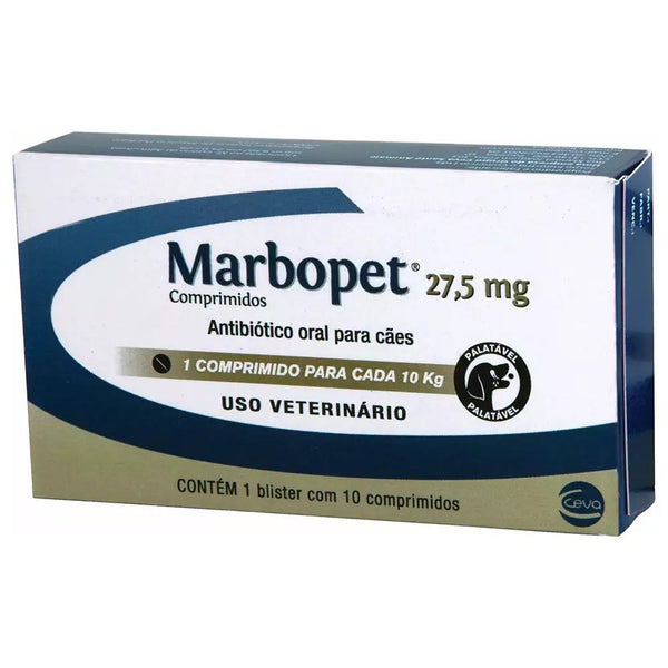 Marbopet Ceva 27,5mg 10 comprimidos
