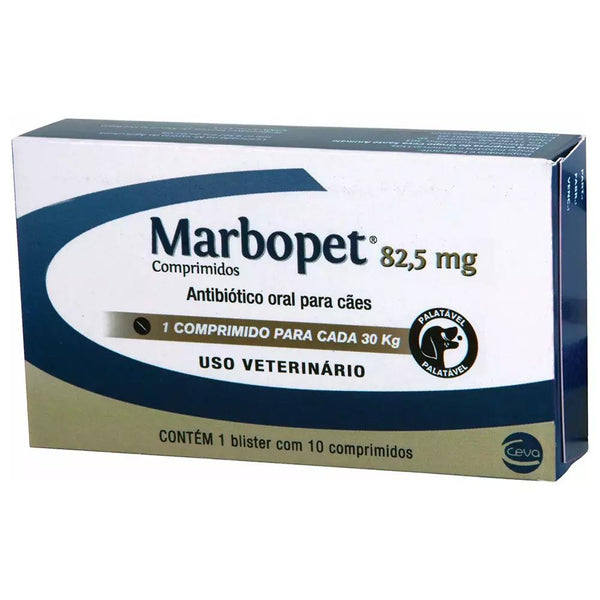 Marbopet Ceva 82,5mg 10 comprimidos