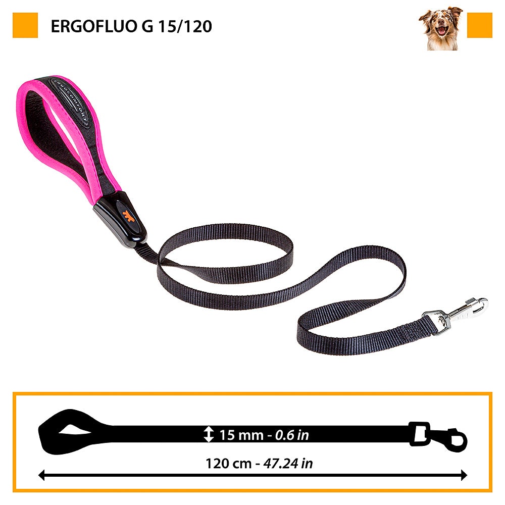 Guia Ferplast Ergofluo G15/120 Rosa