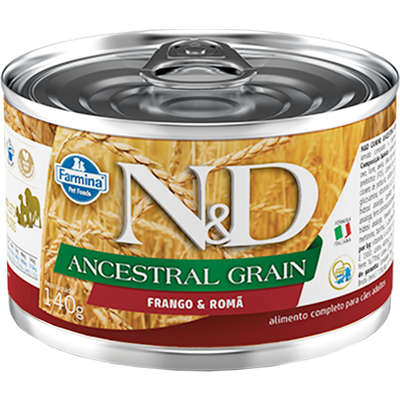 Alimento Úmido N&D Cão Ancestral Frango Lata 140g
