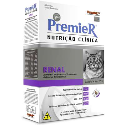 Ração Premier Nutrição Clínica Renal Gato Adulto 1,5kg