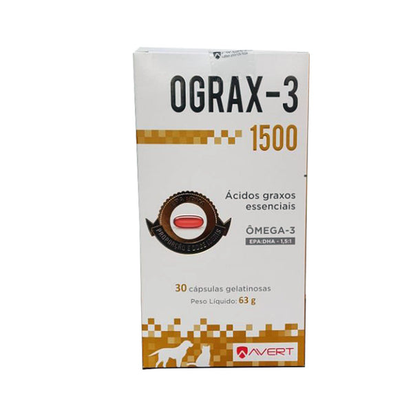 Suplemento Ograx-3 1500 30 cápsulas