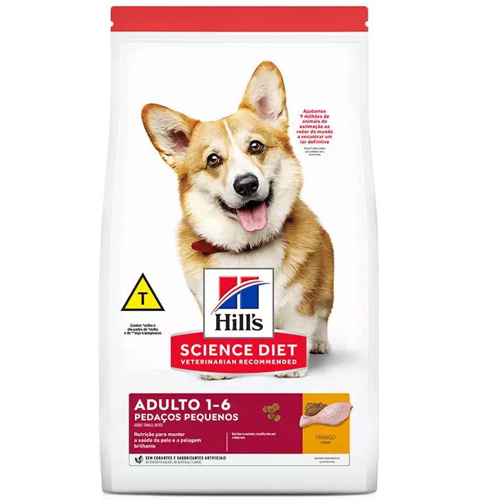 Ração Hill's Cão Adulto Pedaços Pequenos 6kg