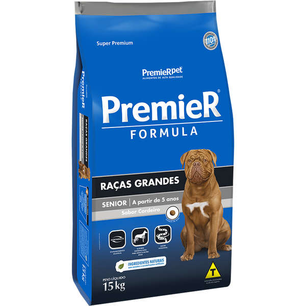 Ração Premier Fórmula Cão Sênior Raças Grandes 15kg