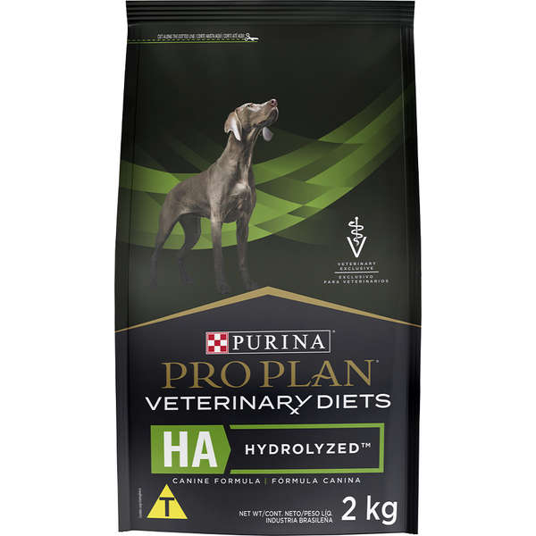 Ração Pro Plan Veterinary Diets HA Hydrolyzed para Cães 2kg