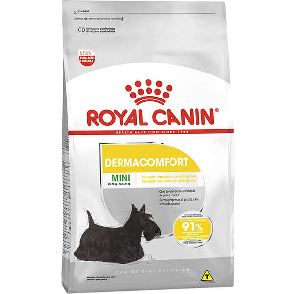 Ração Royal Canin Mini Dermacomfort Cães 7,5kg