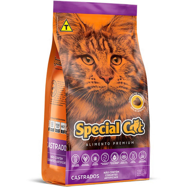 Ração Special Cat Premium Gatos Castrados 3kg