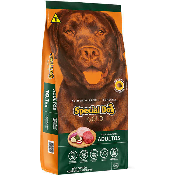 Ração Special Dog Gold Premium Especial Frango e Carne Cães Adultos 15kg
