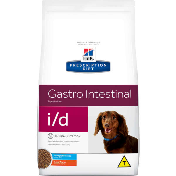 Ração Hill's Cão Adulto Gastro Intestinal i/d Pedaços Pequenos 2kg