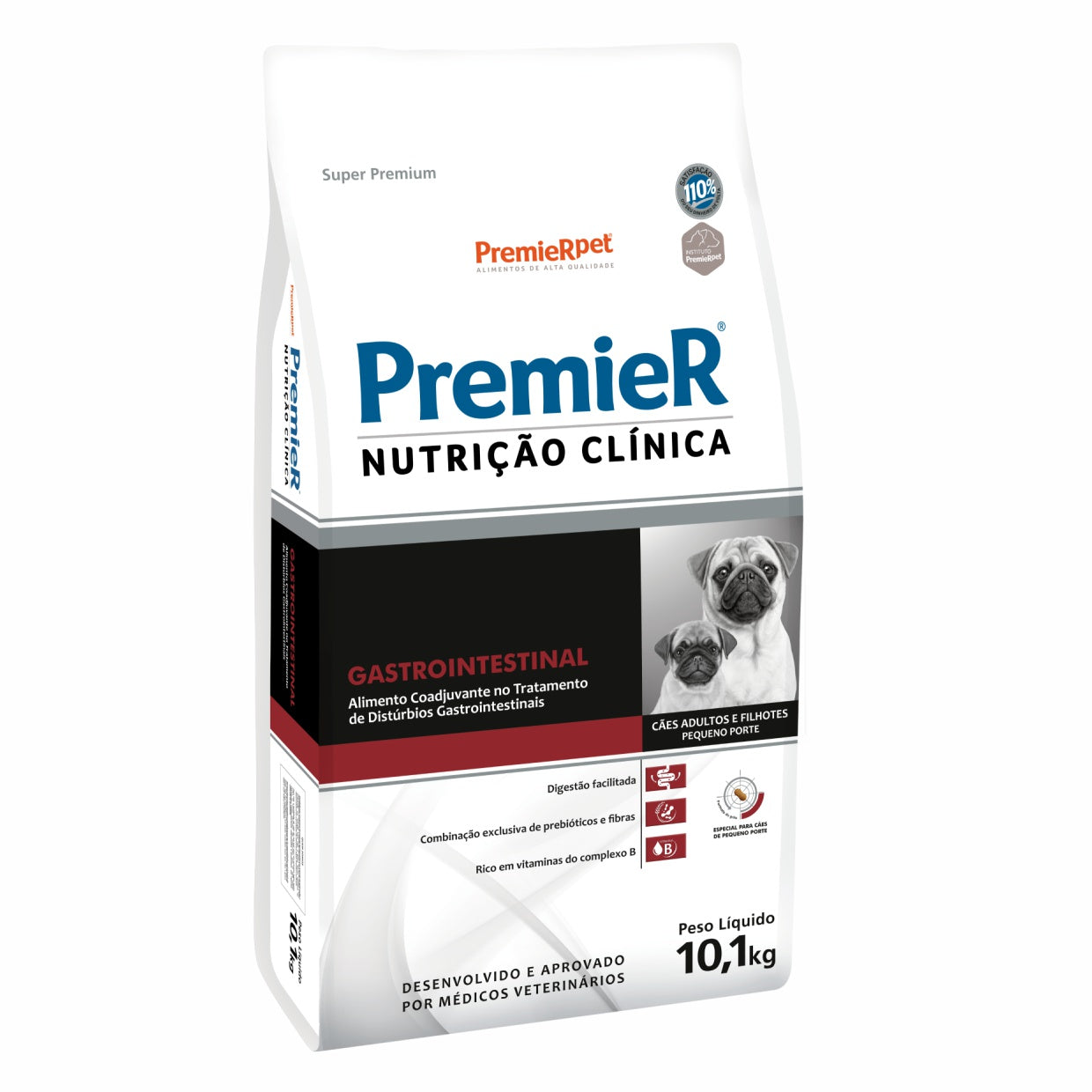 Ração Premier Nutrição Clínica Gastro Intestinal Cães Pequeno Porte 10,1kg