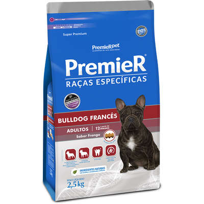 Ração Premier Raça Específica Bulldog Francês Adulto 2,5kg