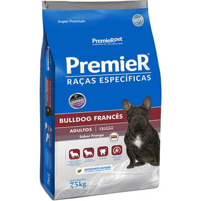 Ração Premier Raça Específica Bulldog Francês Adulto 7,5kg
