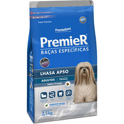 Ração Premier Raça Específica Lhasa Apso Adulto 2,5kg