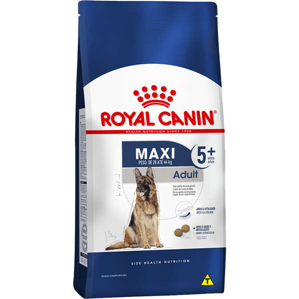 Ração Royal Canin Maxi Adult 5+ Cães 15kg