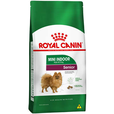 Ração Royal Canin Mini Indoor Sênior Cães 2,5kg