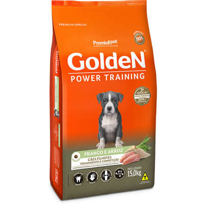 Ração Golden Fórmula Power Training Cães Filhotes 15kg