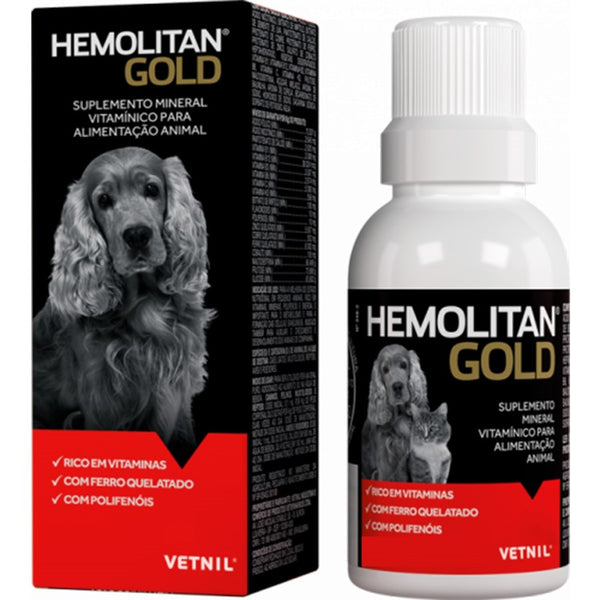 Suplemento Hemolitan Gold 30ml