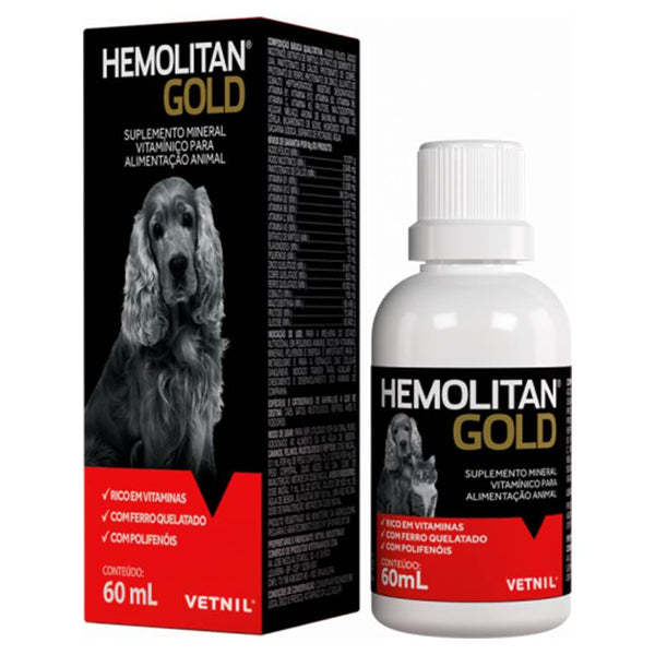 Suplemento Hemolitan Gold 60ml