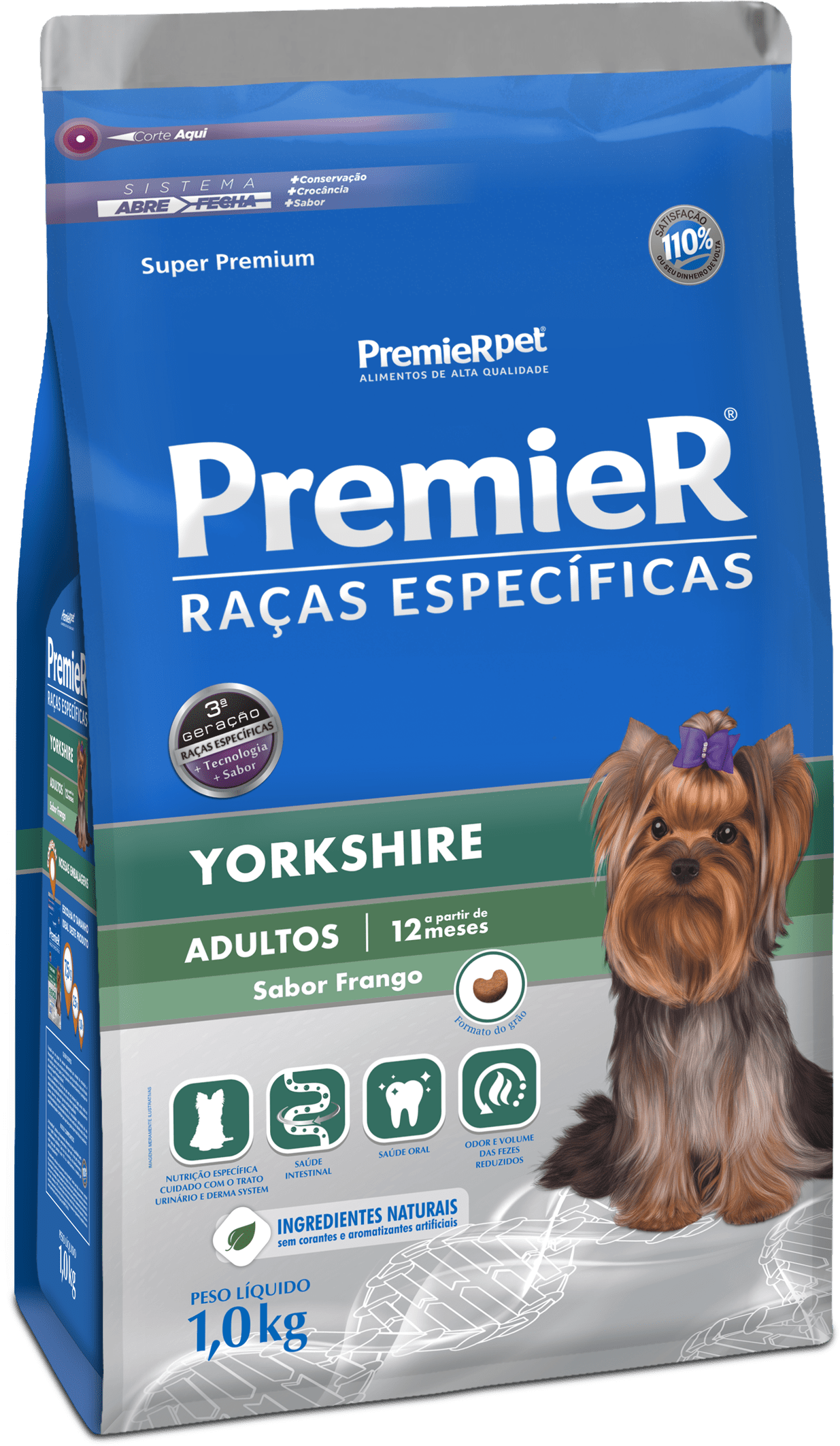 Ração Premier Raça Específica Yorkshire Adulto 1kg