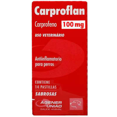 Anti-inflamatório Carproflan 100mg 14 comprimidos