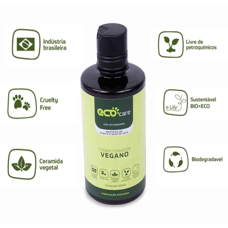 Condicionador Líquido Vegano Eco Care 300ml