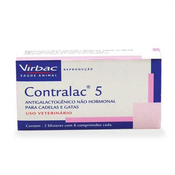 Antigalactogênico Contralac 5 Virbac