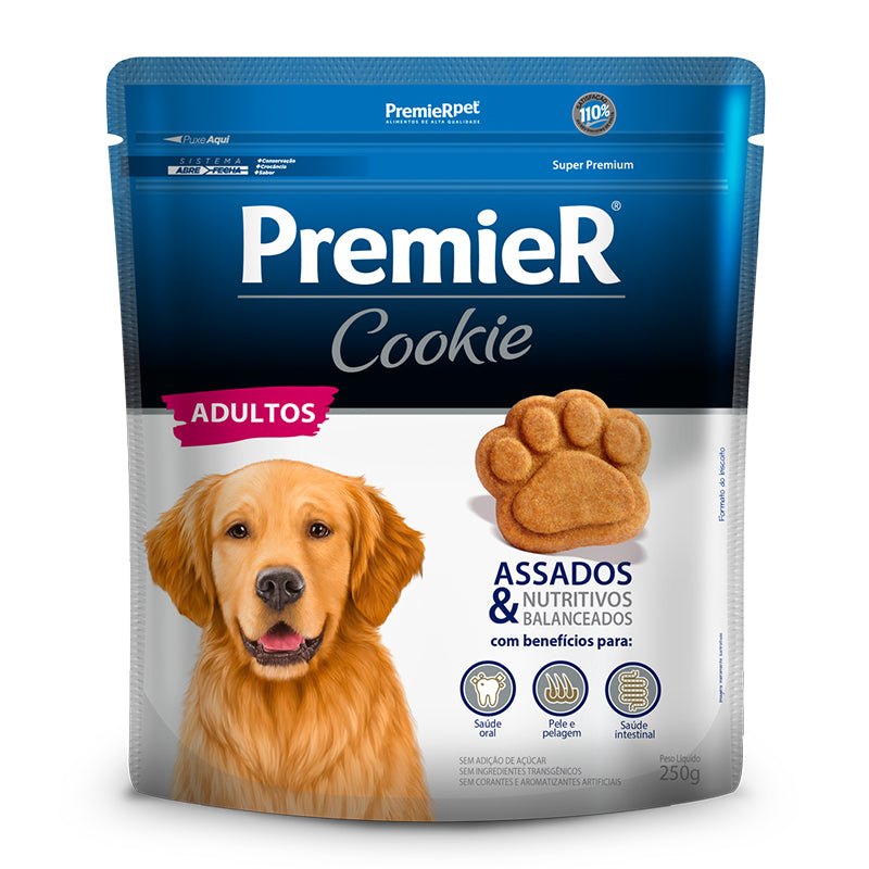 Petisco Premier Cookie Cães Adultos 250g