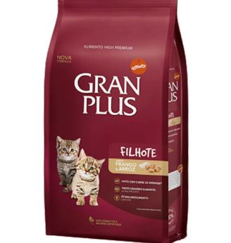 Ração GranPlus Frango para Gatos Filhotes 3kg