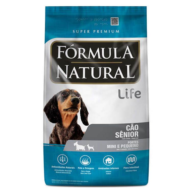 Ração Fórmula Natural Life Cães Sênior Raças Pequenas e Mini 7kg