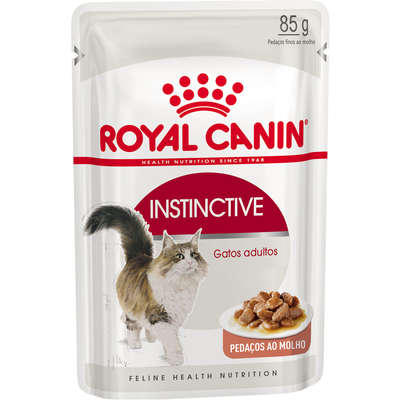 Alimento Úmido Royal Canin Sachê Gatos Instinctive 85g