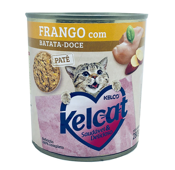 Alimento Úmido Kelcat Frango com Batata-Doce 280g