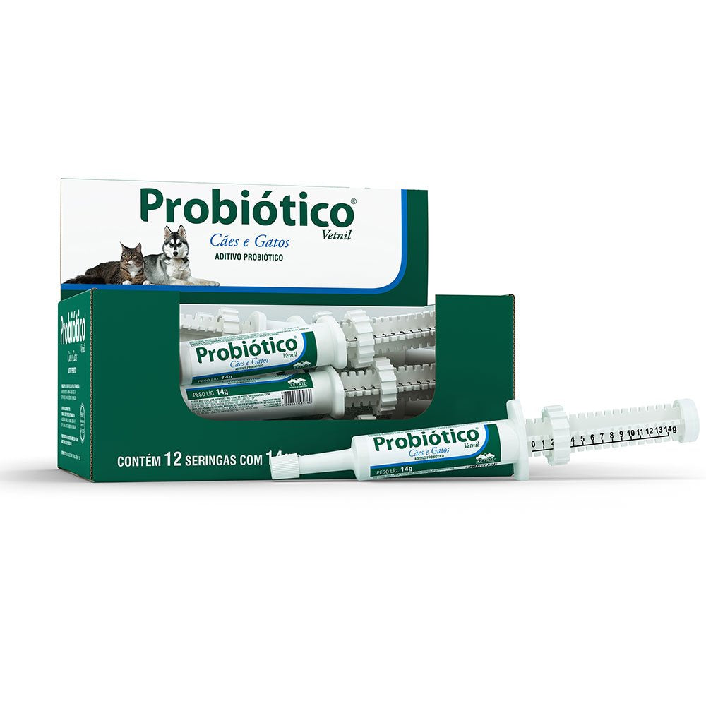 Probiótico para Cachorrro e Gato Vetnil 14g